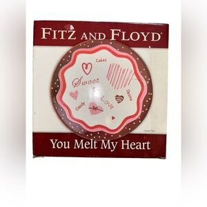 Fitz and Floyd 'You Melt My Heart' Plate